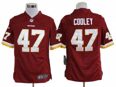 Nike NFL Washington Redskins #47 Chris Cooley Red Game Jerseys