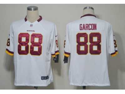 Nike NFL Washington Redskins #88 Pierre Garcon white jerseys[Game]