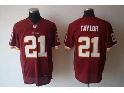 Nike NFL Washington Redskins #21 Fred Taylor red Elite jerseys