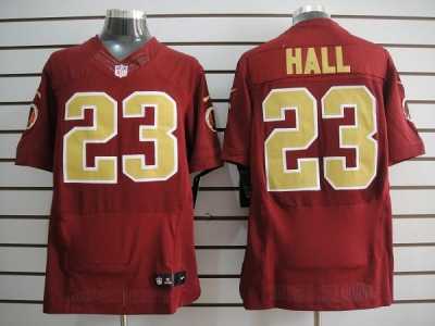 Nike NFL washington redskins #23 hall red(80 anniversary)Elite jerseys
