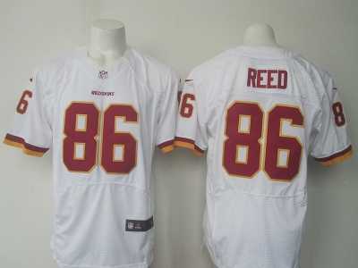 Nike Washington Redskins #86 Reed white jerseys(Elite)