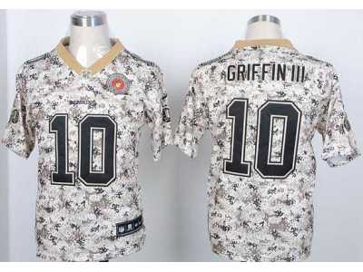 Nike jerseys washington redskins #10 griffiniii camo[2013 new Elite]