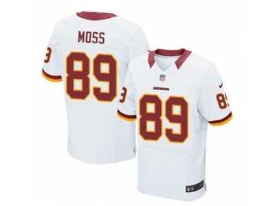 Nike jerseys washington redskins #89 moss white[Elite]