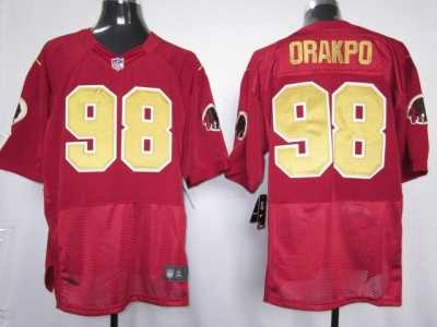 Nike washington redskins #98 orakpo red(80 anniversary)Elite jerseys