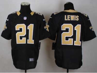 Nike New Orleans Saints #21 Lewis black Jerseys(Elite)