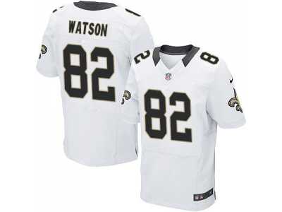Nike New Orleans Saints #82 Benjamin Watson white Jerseys(Elite)