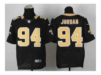 Nike jerseys new orleans saints #94 jordan black[Elite]