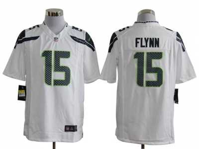 Nike NFL seattle seahawks #15 flynn white Game Jerseys
