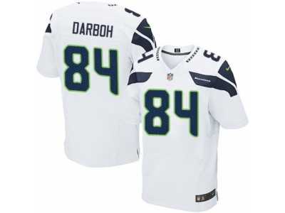 Men's Nike Seattle Seahawks #84 Amara Darboh Elite White NFL Jersey