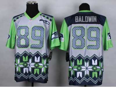 Nike Seattle Seahawks #89 Doug Baldwin Jerseys(Style Noble Fashion Elite)