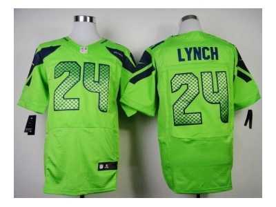 Nike jerseys seattle seahawks #24 marshawn lynch green[Elite]