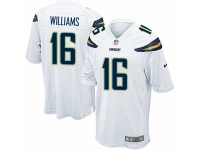 Men's Nike San Diego Chargers #16 Tyrell Williams Game White NFL Jersey