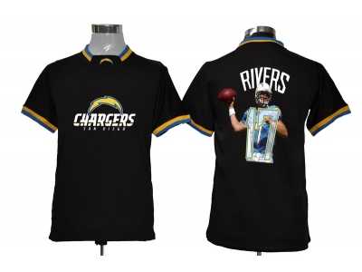 Nike NFL San Diego Chargers #17 Philip Rivers black jerseys[all-star fashion]