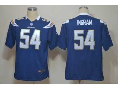 Nike NFL San Diego Chargers #54 Melvin Ingram Dk.Blue Jerseys(Game)