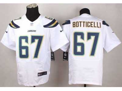 Nike San Diego Chargers #67 Cameron Botticelli white jerseys(Elite)