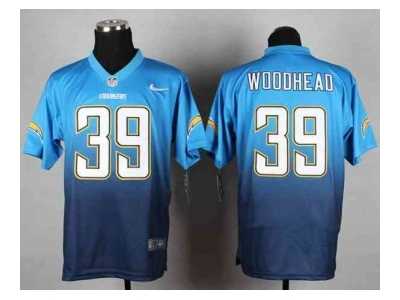 Nike jerseys san diego chargers #39 woodhead blue[Elite drift fashion][second version]