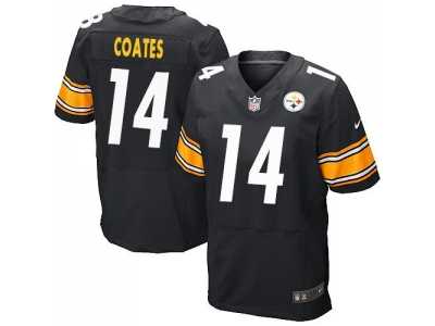 Nike Pittsburgh Steelers #14 Sammie Coates Black Jerseys(Elite)