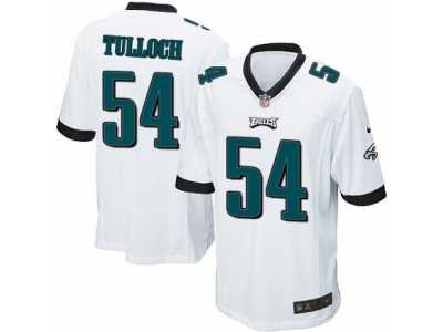 Men's Nike Philadelphia Eagles #54 Stephen Tulloch Game White NFL Jersey