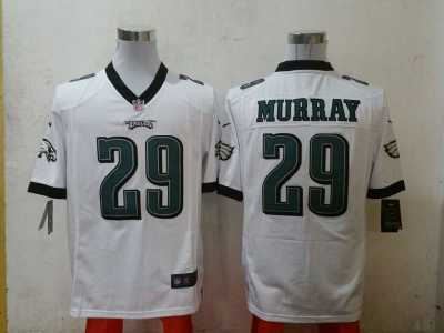 Nike Philadelphia Eagles #29 DeMarco Murray white jerseys(Game)
