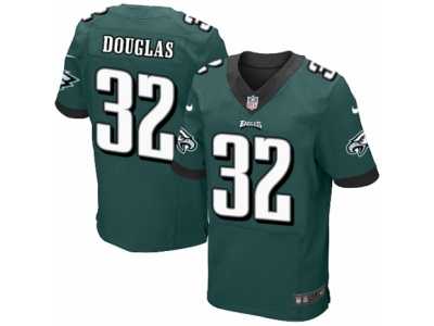 Men's Nike Philadelphia Eagles #32 Rasul Douglas Elite Midnight Green Team Color NFL Jersey