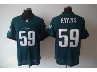 Nike NFL philadelphia eagles #59 ryans green Elite Jerseys