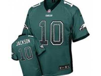 Nike Philadelphia Eagles #10 DeSean Jackson Midnight Green Jerseys(Elite Drift Fashion)
