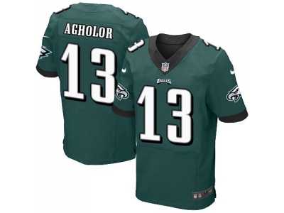 Nike Philadelphia Eagles #13 Nelson Agholor Midnight Green Team Color Men's Stitched NFL New Elite Jersey