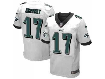 Nike Philadelphia Eagles #17 Alshon Jeffery White Men's Stitched NFL New Elite Jersey