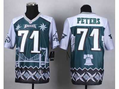 Nike Philadelphia Eagles #71 Peters Jerseys(Style Noble Fashion Elite)