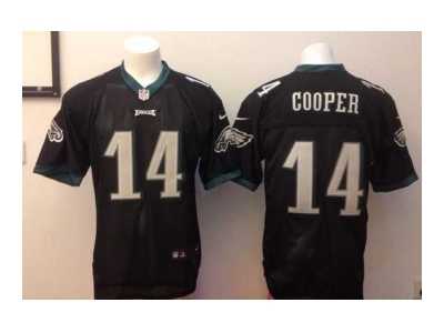 Nike jerseys philadelphia eagles #14 cooper black[Elite]