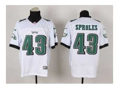 Nike jerseys philadelphia eagles #43 sproles white[Elite][sproles]