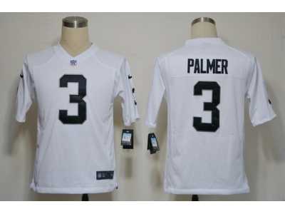 NIKE Oakland Raiders #3 Carson Palmer White jerseys