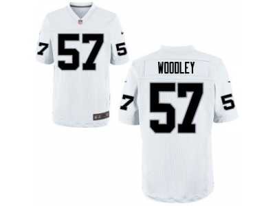 Nike jerseys oakland raiders #57 woddley white[game]