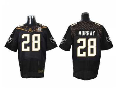2016 Pro Bowl Nike Oakland Raiders #28 Latavius Murray Black Jerseys(Elite)