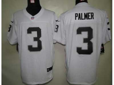 Nike NFL oakland raiders #3 palmer white Elite jerseys