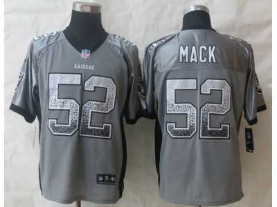 Nike Okaland Raiders #52 Mack grey Jerseys(Elite Drift Fashion)