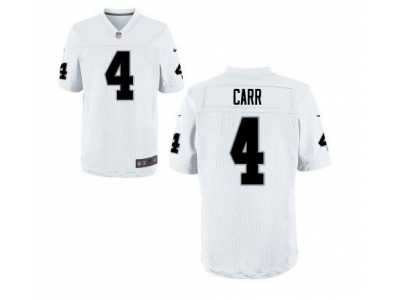 Nike jerseys oakland raiders #4 carr white[Elite]