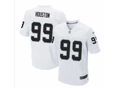 Nike jerseys oakland raiders #99 houston white[Elite]