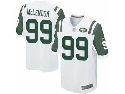 Men's Nike New York Jets #99 Steve McLendon Game White NFL Jersey
