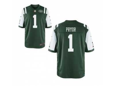 Nike jerseys new york jets #1 pryor green[game][pryor]