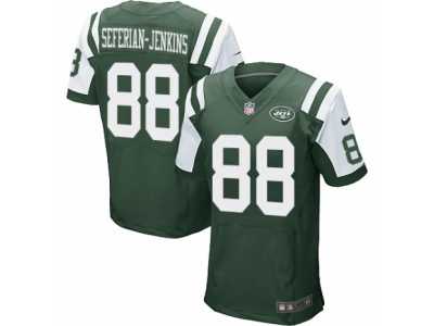 Men's Nike New York Jets #88 Austin Seferian-Jenkins Elite Green Team Color NFL Jersey