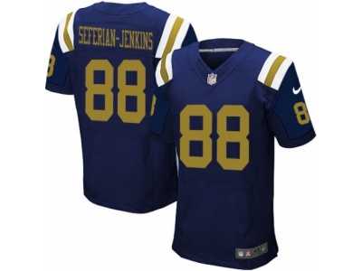 Men's Nike New York Jets #88 Austin Seferian-Jenkins Elite Navy Blue Alternate NFL Jersey