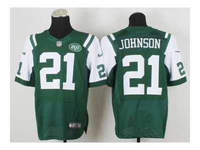 Nike jerseys new york jets #21 johnson green[Elite][johnson]