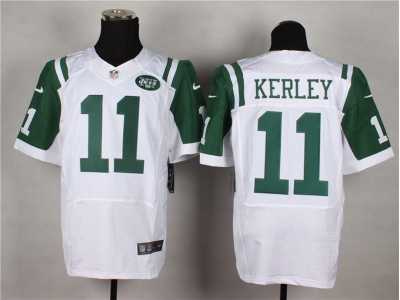 Nike new york jets #11 Jeremy Kerley white jerseys[Elite]