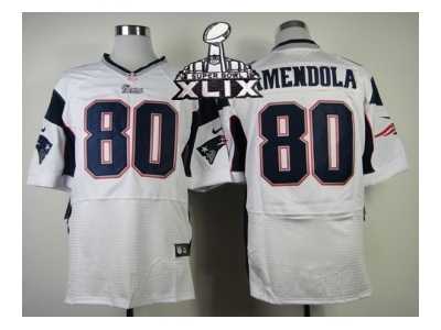 2015 Super Bowl XLIX Nike jerseys new england patriots #80 amendola white[Elite][amendola]