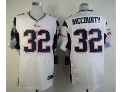 Nike NFL New England Patriots #32 Devin McCourty white Jerseys(Elite)