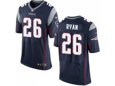 Nike New England Patriots #26 Logan Ryan Navy Blue jerseys(Elite)