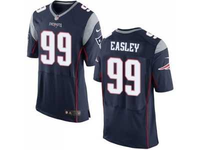 Nike New England Patriots #99 Dominique Easley blue New Jerseys(Elite)