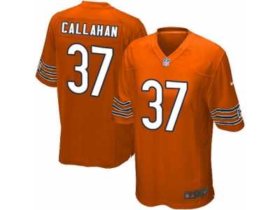 Men's Nike Chicago Bears #37 Bryce Callahan Game Orange Alternate NFL Jersey