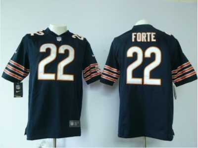 Nike nfl chicago bears #22 forte blue Game Jerseys